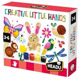 Headu - Creative Little Hands - De artistieke technieken voor de kleintjes. | Educatief spel 4, 5, 6, 7, 8 jaar, creatieve set voor kinderen, cadeau voor kinderen, meisjes, jongens, gemaakt in Italië