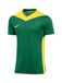 NIKE T-shirt fonctionnel jaune / vert / blanc
