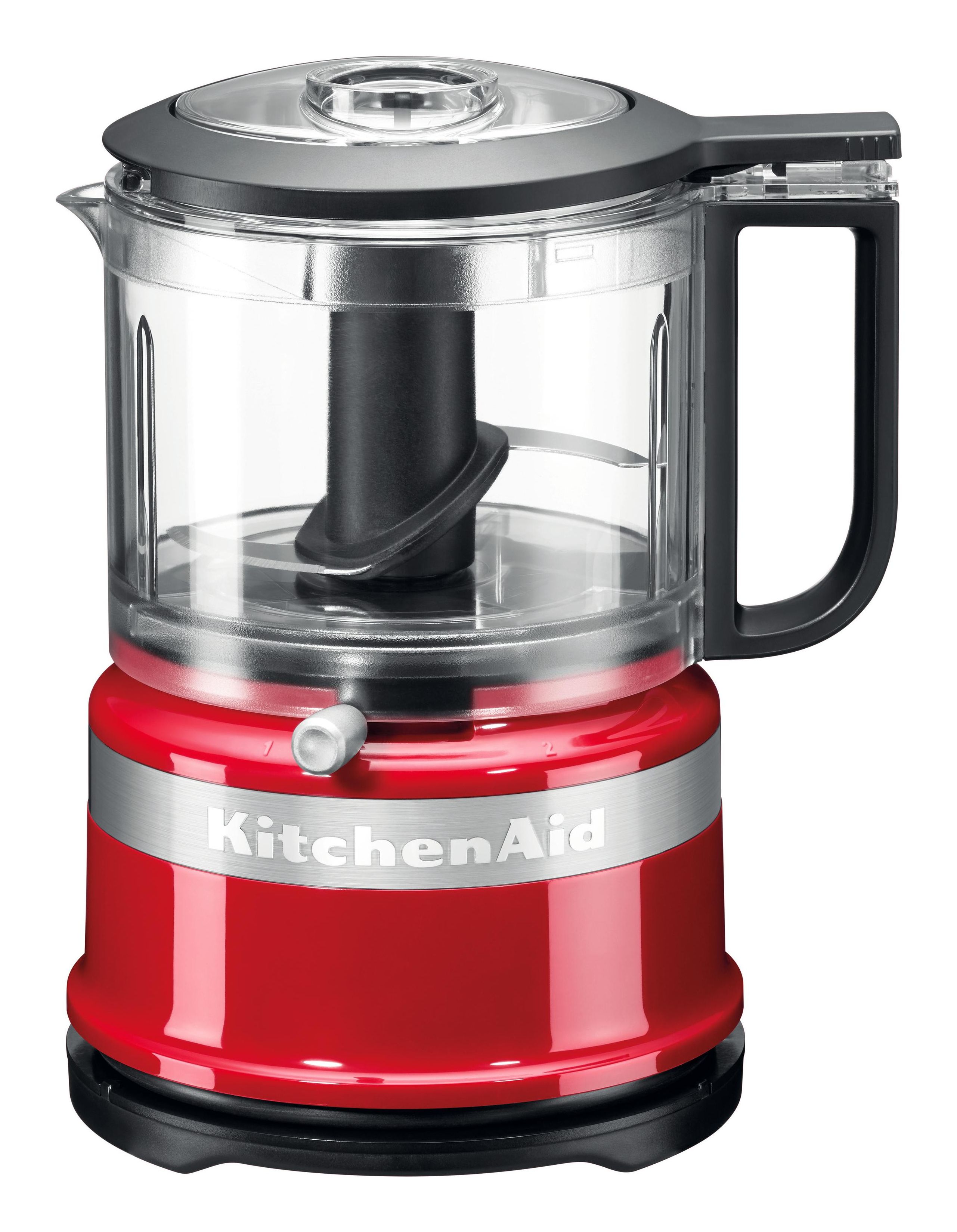 KitchenAid 5KFC3516EER - Elektrische hakmolen - 0,83 l - 240 W - Zwart/Rood/Roestvrijstaal