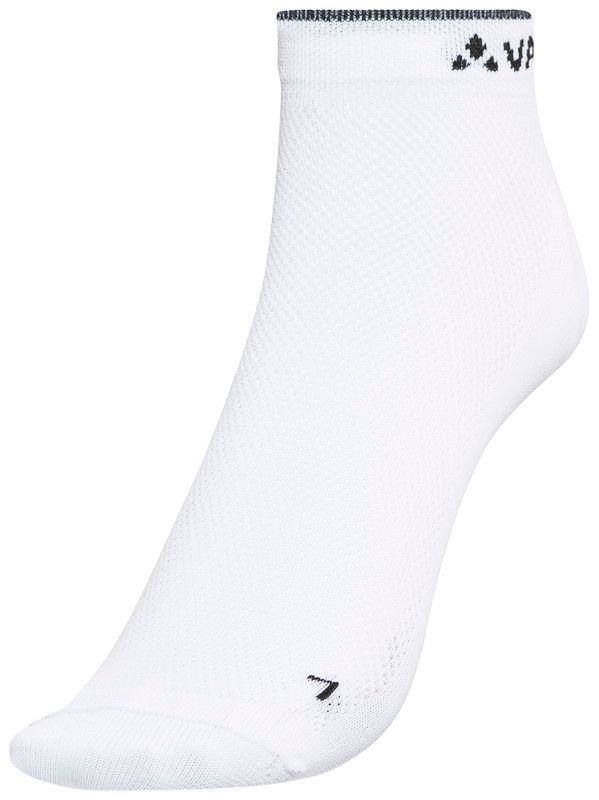 Vaude Bike Footies Fietssokken wit - Maat: one size
