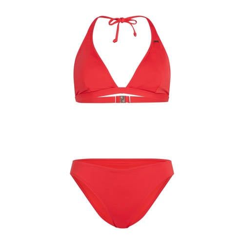 O'Neill voorgevormde triangel bikini set Maria Cruz rood