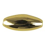 Rayher 1632006 plastic olijven, 6x3 mm, goud