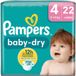 Pampers Baby-Dry Couches Taille 4 (9-14 kg) – 66 pièces