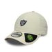 New Era 9Forty Mini NFL Las Vegas Raiders Gerecycled Honkbalpet voor volwassenen, lichtbeige