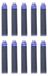 Icecat Fountain pen cartridges, blue, 10 pieces, standard size
