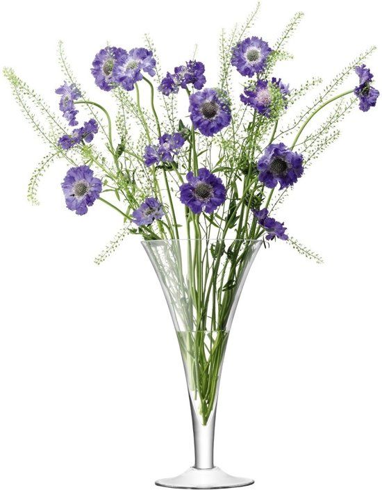 L.S.A. LS 475894 Flower Vaas - Transparant - Glas