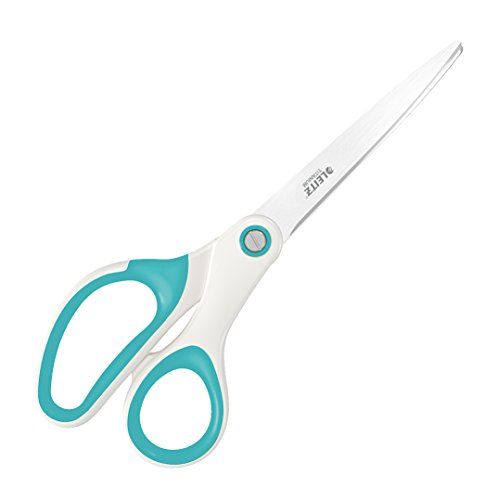 Leitz 53192051 aniumschaar, rechts- of linkshandig (tweehandig), 6,7 x 1,5 x 15 cm, kantoorbenodigdheden, ergonomisch handvat, WOW-bereik, ijsblauw