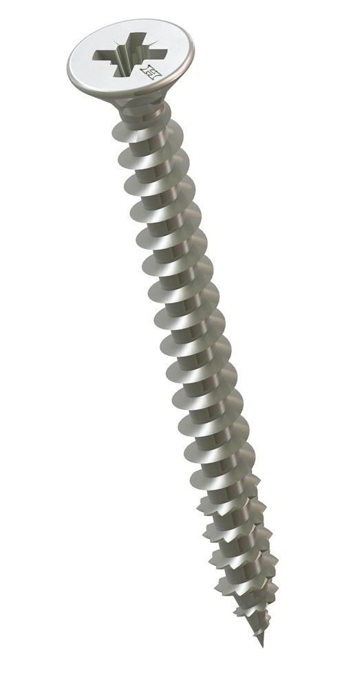 Heco Spaanplaatschroef Platkop 4.0x20 Pozidrive RVS A2