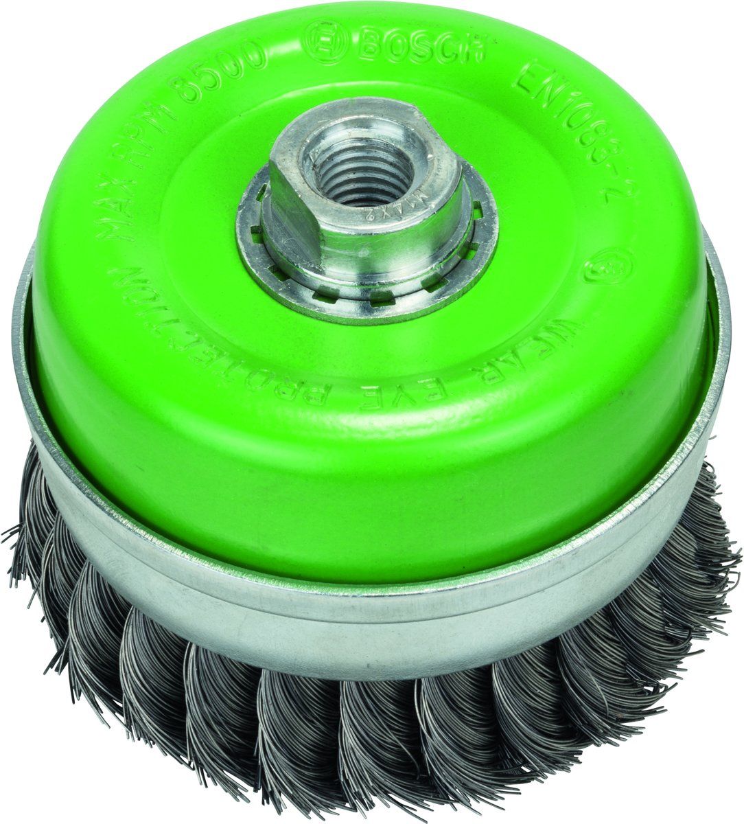 Bosch M14 komborstel - 100 mm - 0,35 mm - roestvrij staal