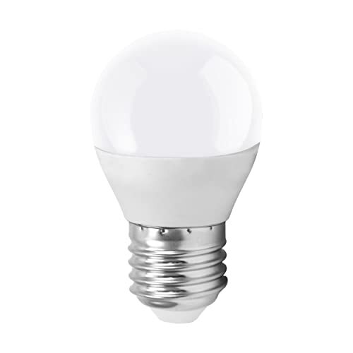 EGLO LED E27-lamp, LED-lamp, 5 watt (komt overeen met 40 watt), 470 lumen, neutraal wit, 4000 kelvin, G45 lamp, diameter 4,7 cm