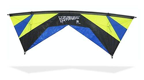 Revolution Kites Reflex Experience EXP stuurdraak lim/blu, lime/blauw/zwart