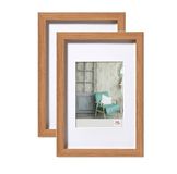 Walther Design Stockholm Ea030Pd Fotolijsten, Beuken, 20 X 30 Cm, Houten Frame, Verpakking Van 2