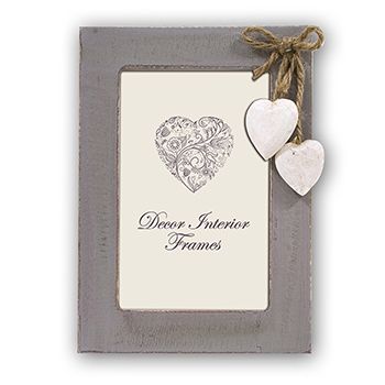 Zep Metz Fotolijst - Rechthoek - Grijs - MDF, hout - 14x19 cm