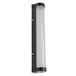Osram ORBIS Tube LED spiegel-/wandlamp, zwart, glas met bubbeleffect, 9W, 820lm, dimbaar, 3000/4000K verstelbaar via wandschakelaar, 40cm diameter, IP44