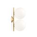 Flos - Plafonnier IC - Métal - Acier finition laiton - Designer Michael Anastassiades