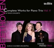 Outhere Audite Swiss Piano Trio & Zürcher Kammerorchester - Beethoven: Complete Works For Piano Trio - Vol. 5 (CD)
