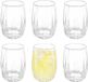 Vivalto Drinkglazen Arcade - 6x - helder transparant - glas - 380 ml - waterglazen