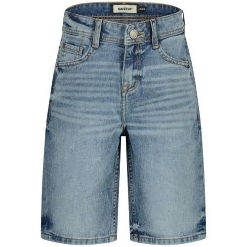 Raizzed regular waist short light blue denim