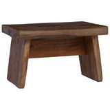 vidaXL Kruk Naturel 29 x 20 x 17 cm Mahonie Hout
