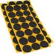 Adsamm ASP-25-SA-BL-30-21 Anti-slip pads van EPDM, zwart, Ø 30 mm