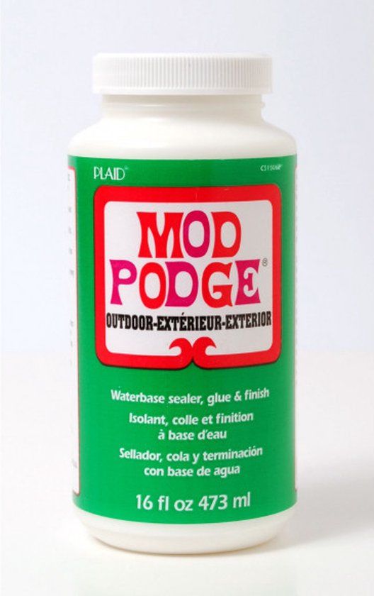 Mod Podge Outdoor - Decoupage lijm - Voor buiten - 473ml