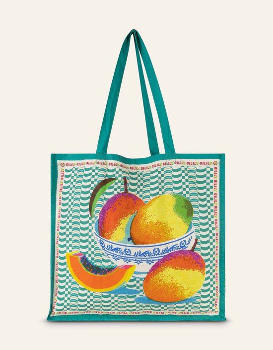 Oilily Surendra Shopper - Groen - One size