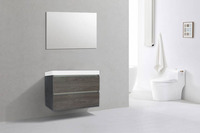 Badkamerplanet Badkamermeubel Generation Sherwood Warm Grey 80 cm Keramiek