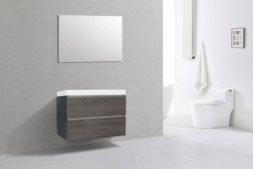 Badkamerplanet Badkamermeubel Generation Sherwood Warm Grey 80 cm Keramiek