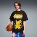 PUMA x POKÉMON Pikachu T-shirt oversize pour Hommes, Noir, Taille XS