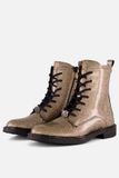 Giga Veterboots zilver Leer - Maat 31 - Kinderschoenen