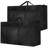 Set de 2 grands sacs de rangement imperméables, capacité 120 litres