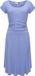 Ragwear Dames zomerjurk Yvone Solid Blauw