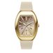 Ice-Watch - ICE boliday women dome steel Almond skin metal - Gouden dameshorloge met siliconen band - 025174 (Small)