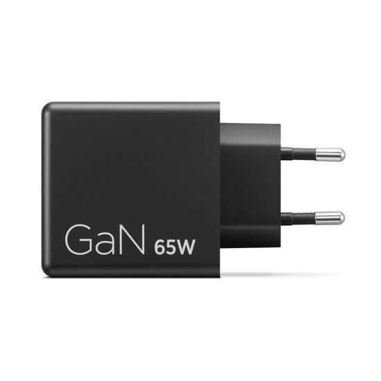 Lenovo Dual USB-C 65W GaN Charger Universeel Zwart