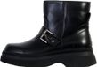 Victoria Capital-enkellaars met riempje Zwart Synthetisch Kitten heel 3-4 cm Maat 37
