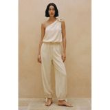 VERO MODA loose broek - ecru