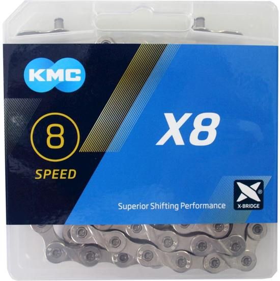 KMC Kett X8 Silver - Fietsketting