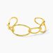 Icecat Bracelet Jonc Cecilie Acier Doré