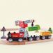 Hape Cargo Delivery Loop - Houten Treinset met Magnetische Kraan en Locomotief, 19 Delig, 3+