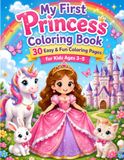 My First Princess Coloring Book