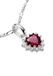 Thomas Sabo Charm Club Connect CC1279-013-10 Gerecycled 925 Zilver Rood Hart Bedel