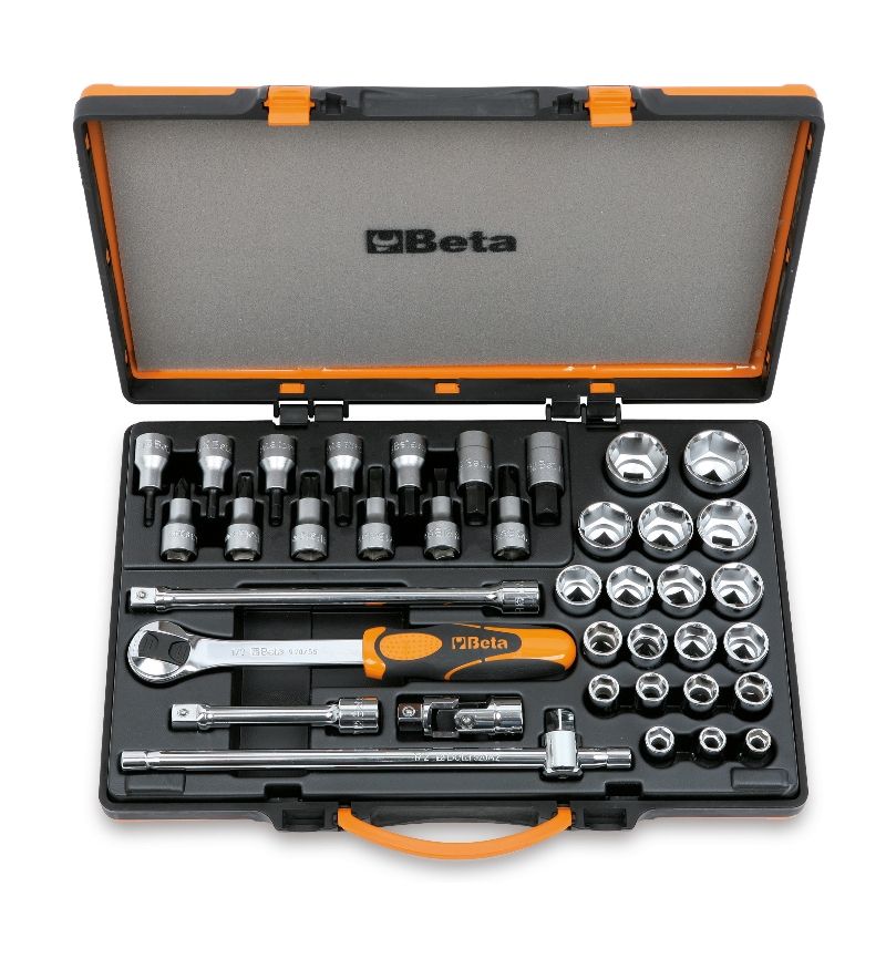 Beta 920B/C33 Dopsleutelset 1/2\" 12-kant Metrisch 10-32 mm