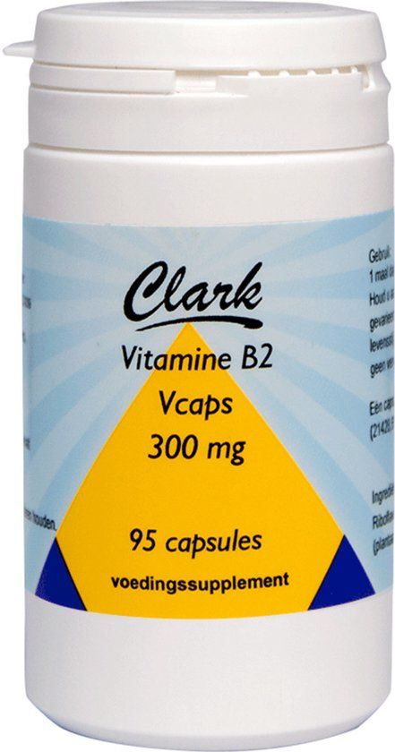 Clark Holisan Vitamine B2 300mg Capsules