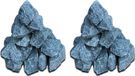 dkd-home-decor Pierres de sauna, env. 6-8 cm, 30 kg