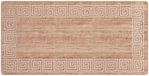 vidaXL - Tapijt - Runner - MARSA - Wit - 100 x 200 cm - Polyester en PVC