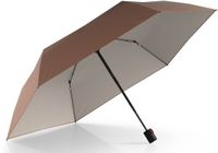 Knirps U.200 Ultra Light Heatshield Fashion Duomatic Stormparaplu Unisex Polyester Fox / Ivory terracotta