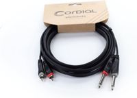 Audiokabel Cordial EU 1.5 PC Audiokabel 1,5 m - Audio kabel