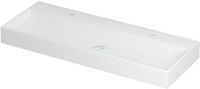 Wastafel INK United Wastafel Porselein Mat Wit 1200x450x110 mm