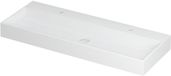 Wastafel INK United Wastafel Porselein Mat Wit 1200x450x110 mm