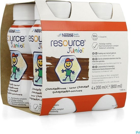 Resource Junior Chocolade 4st